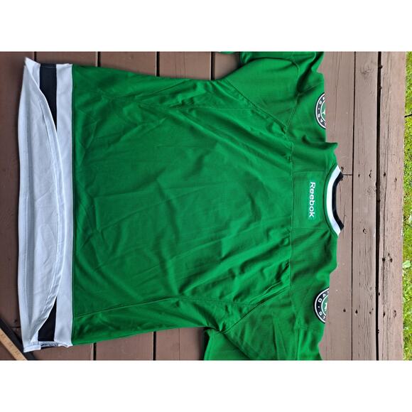 FANATICS VICTORY GREEN DALLAS STARS PREMIER BREAKAWAY JERSEY BLANK XL REEBOK - Picture 7 of 7